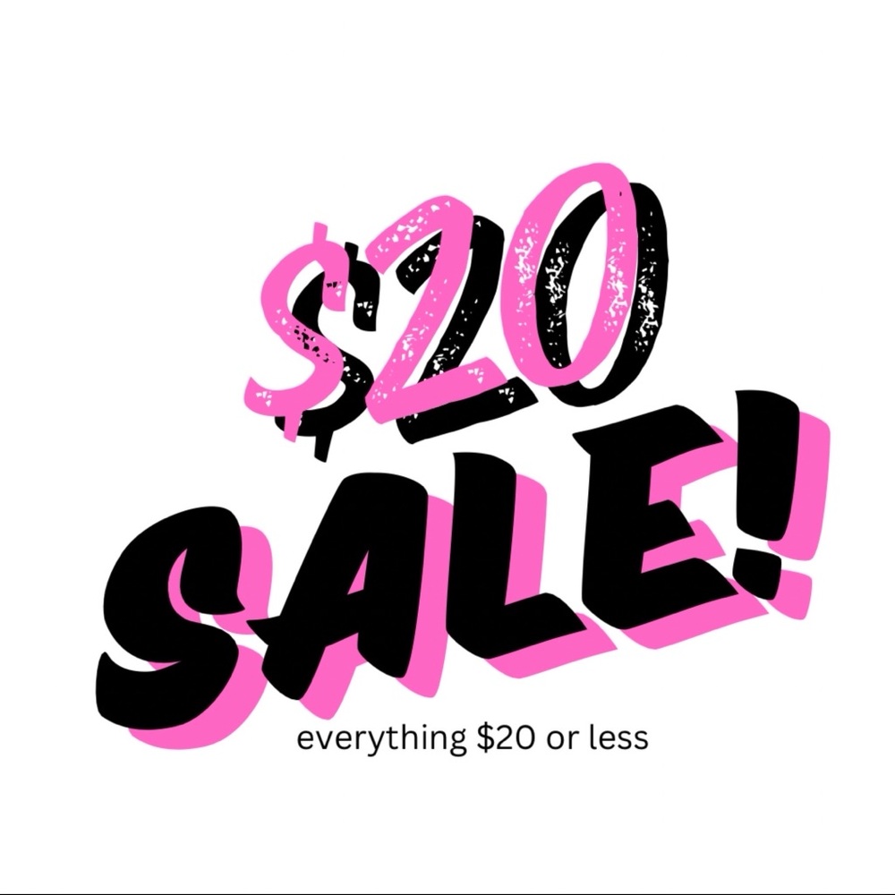 $20 SALE 👀